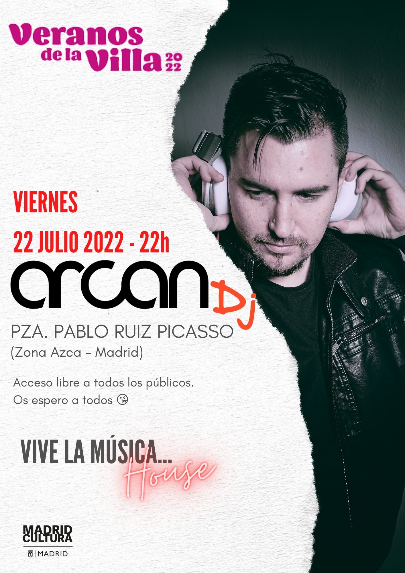 Arcan DJ - Veranos de la Villa 2022